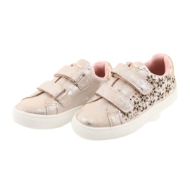American Club ADI American floral Kindersportschuhe grau rosa 3