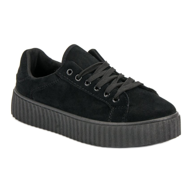 Seastar Creepers aus schwarzem Wildleder 1