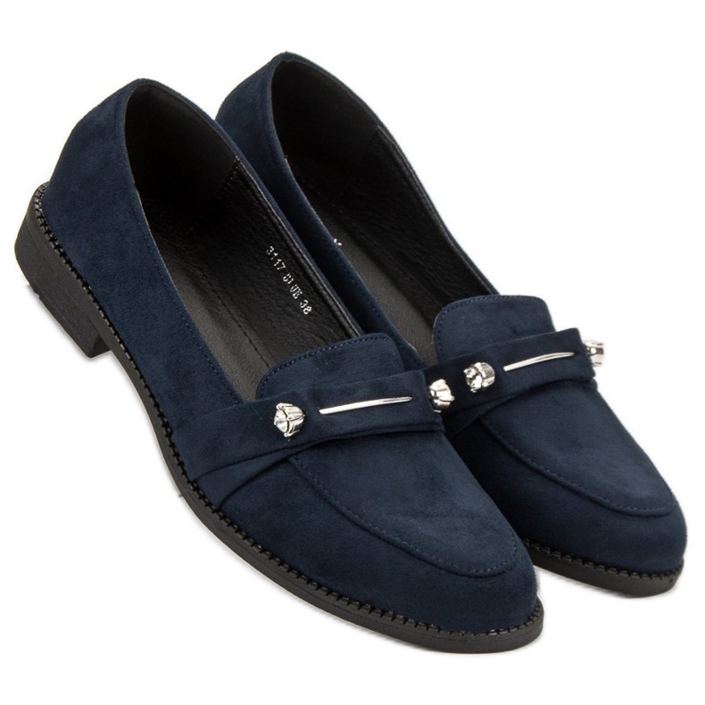 Nio Nio Marineblaue Loafer 1