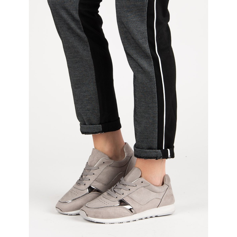 Jumex Bequeme Sportschuhe grau 1