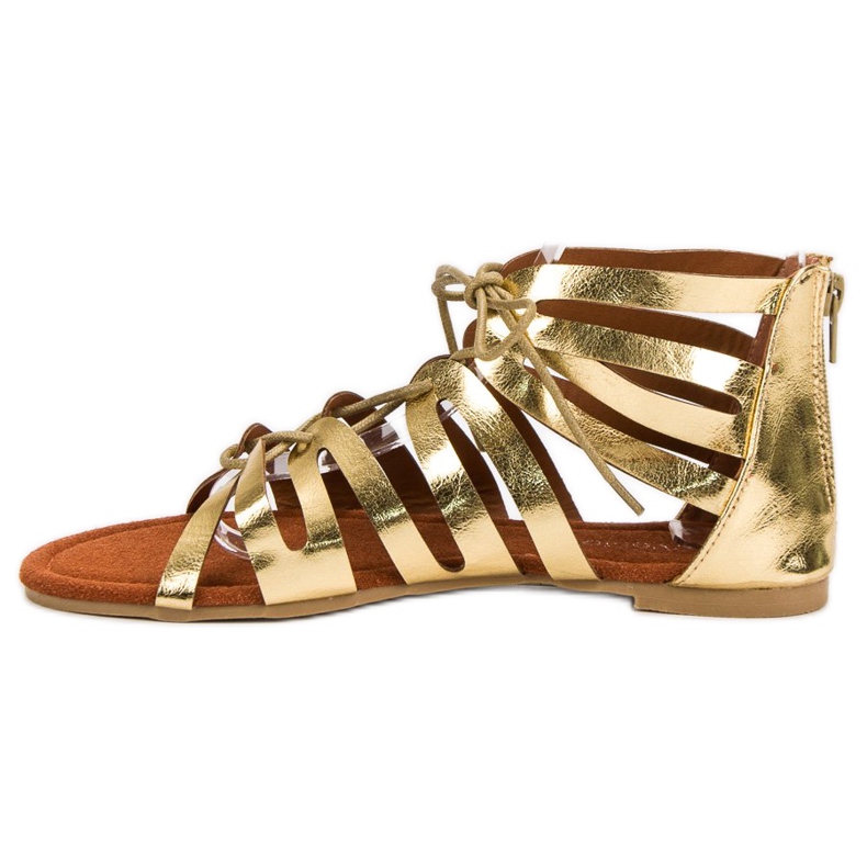 Evento Goldene gebundene Sandalen 1