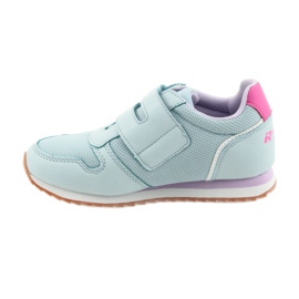 American Club Amerikanische Joggingschuhe für Mädchen violett blau rosa 2