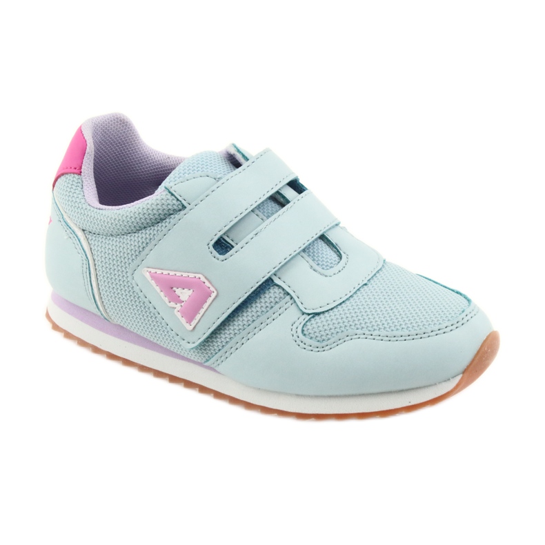 American Club Amerikanische Joggingschuhe für Mädchen violett blau rosa 1
