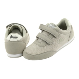 Graue American Club Sportschuhe 5