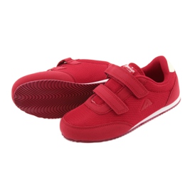 Rote American Club Sneakers weiß 5
