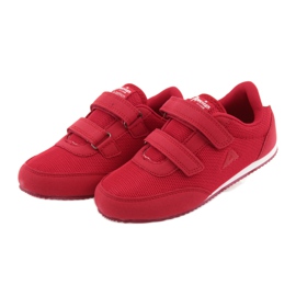 Rote American Club Sneakers weiß 3