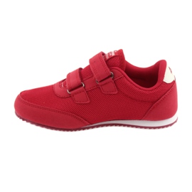 Rote American Club Sneakers weiß 2
