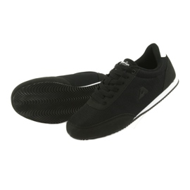 American Club Sports gebundene Schuhe weiß schwarz 5