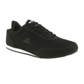 American Club Sports gebundene Schuhe weiß schwarz 1