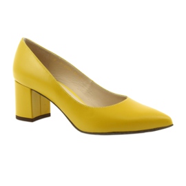 Pumps und Schuhe für Damen Anis Senf mehrfarbig 1