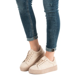 Seastar Beige Wildleder Creepers 1