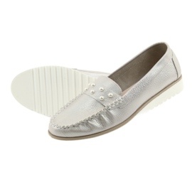 Sergio Leone Frauenperlen von Perlenperlen einer Perle eines Perlens Beige weiß 5