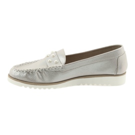 Sergio Leone Frauenperlen von Perlenperlen einer Perle eines Perlens Beige weiß 2