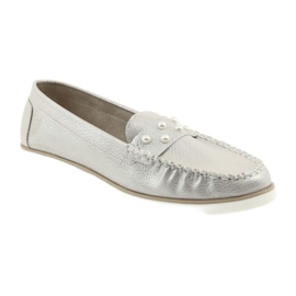 Sergio Leone Frauenperlen von Perlenperlen einer Perle eines Perlens Beige weiß 1