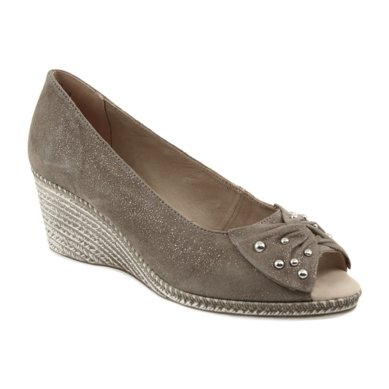 Damenpumps auf dem Keil Caprice 29350 braun 1