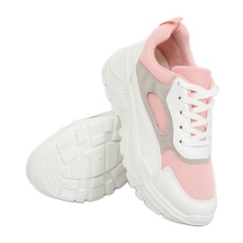 Weiß und rosa LV78P Rosa Sportschuhe 1