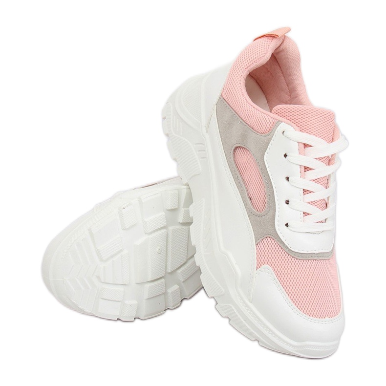 Weiß und rosa LV78P Rosa Sportschuhe 1