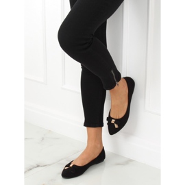 Schwarze Damen Ballerinas JM3550J Negro 1