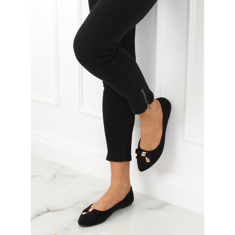 Schwarze Damen Ballerinas JM3550J Negro 1