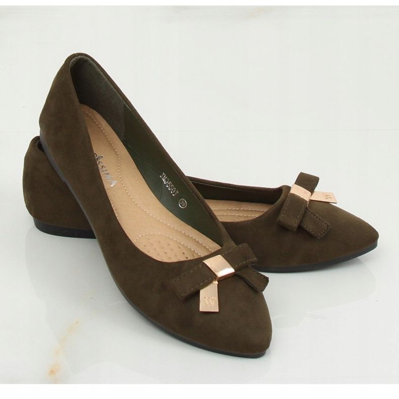 Grüne Damenballerinas JM3550J Verde 1