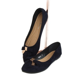 Marineblaue Ballerinas für Damen JM3550J Azul Marino 1