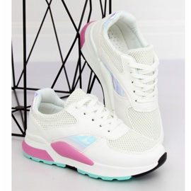 Weiß LV73P Weiße Sportschuhe 1