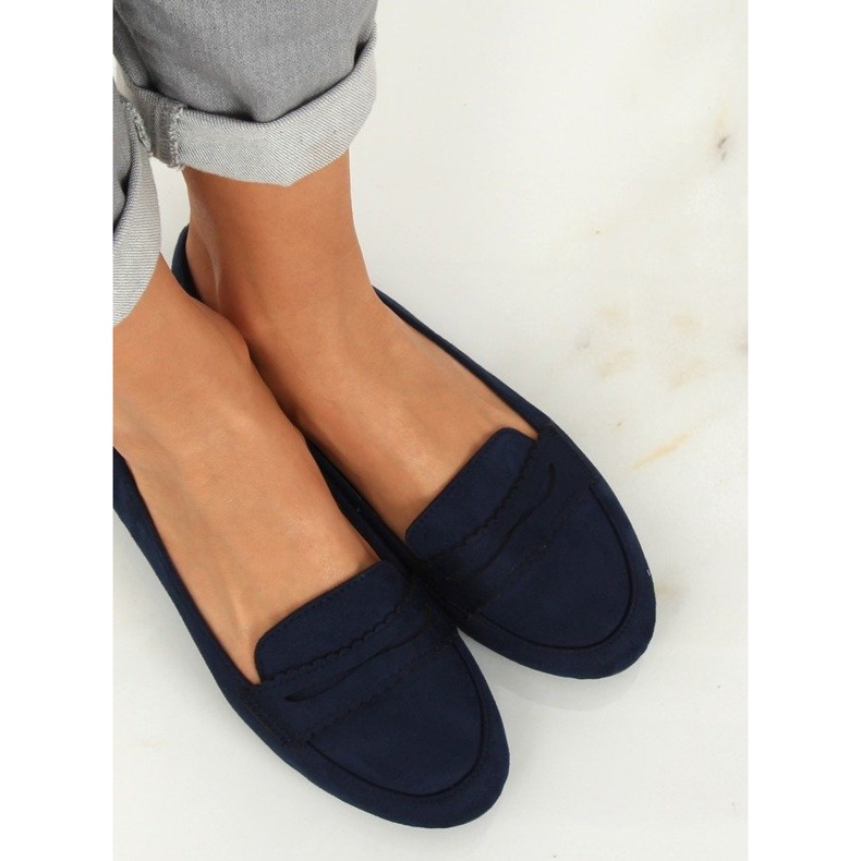 Ballerina-Loafer marineblau JM6655Q Azul Marino 2