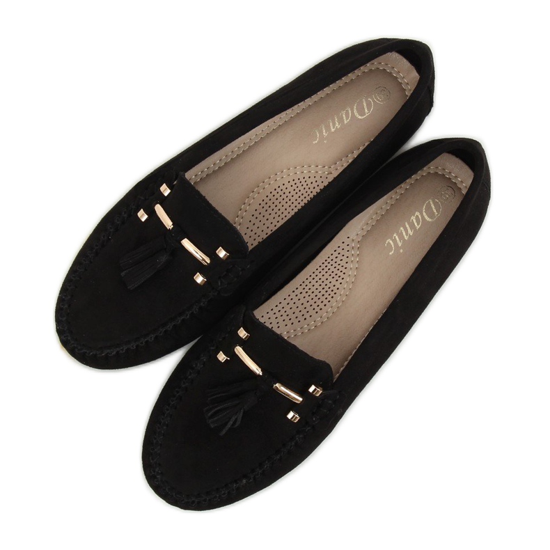 Schwarz Damen Slipper L7183 Schwarz 2