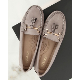 Grau Damen Slipper L7183 Grau 1