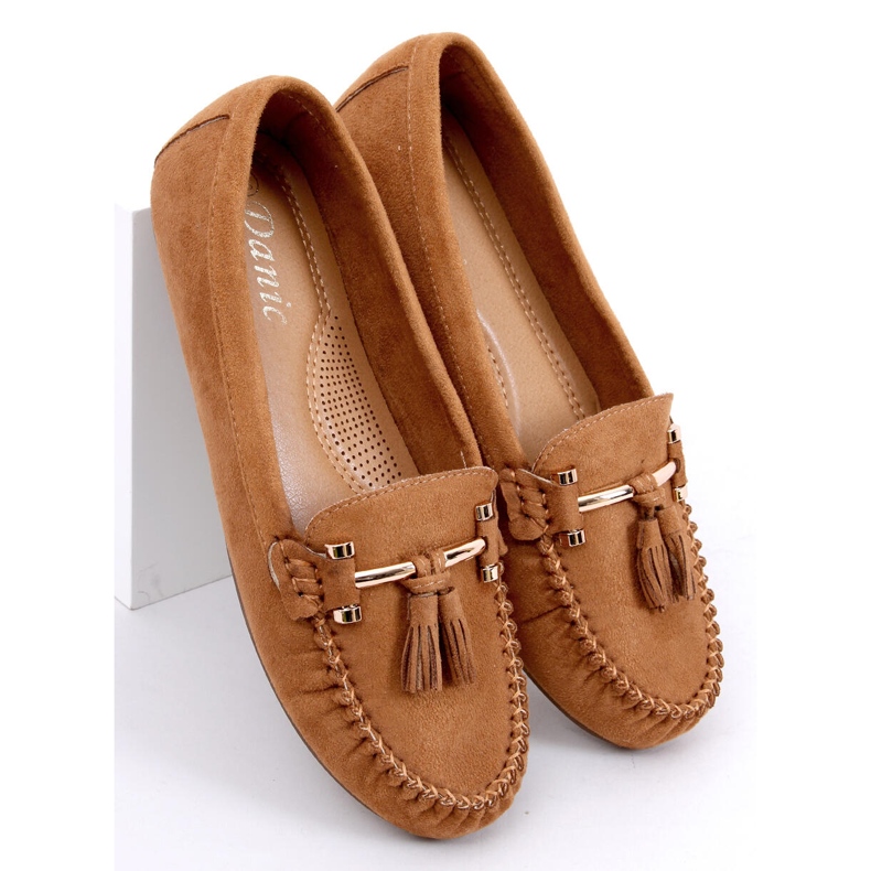 Damen-Loafer camel L7183 Camel braun 2