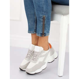 Weiß E-102 Weiße Sportschuhe 2