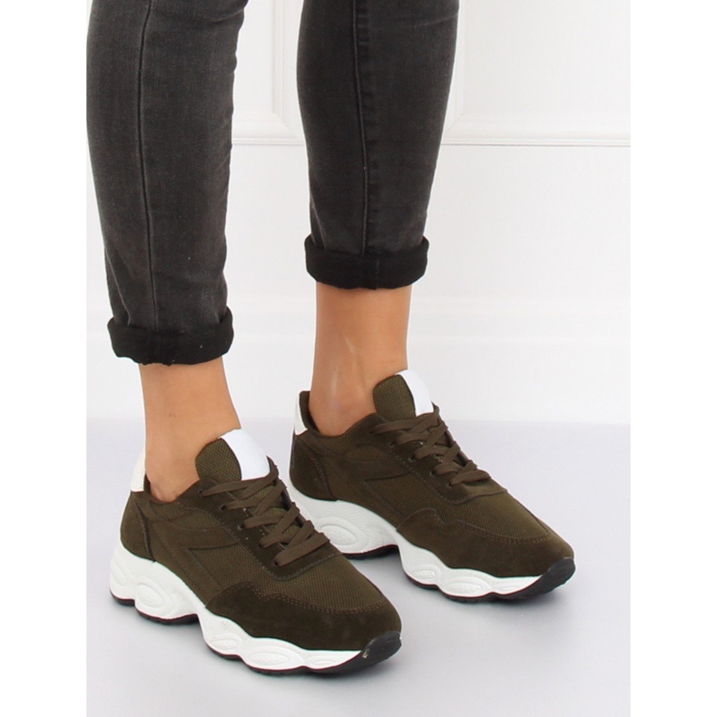 Grüne E-102 Army Green Sportschuhe 1