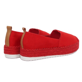 Espadrilles mit hoher Sohle BL247 Rot 2