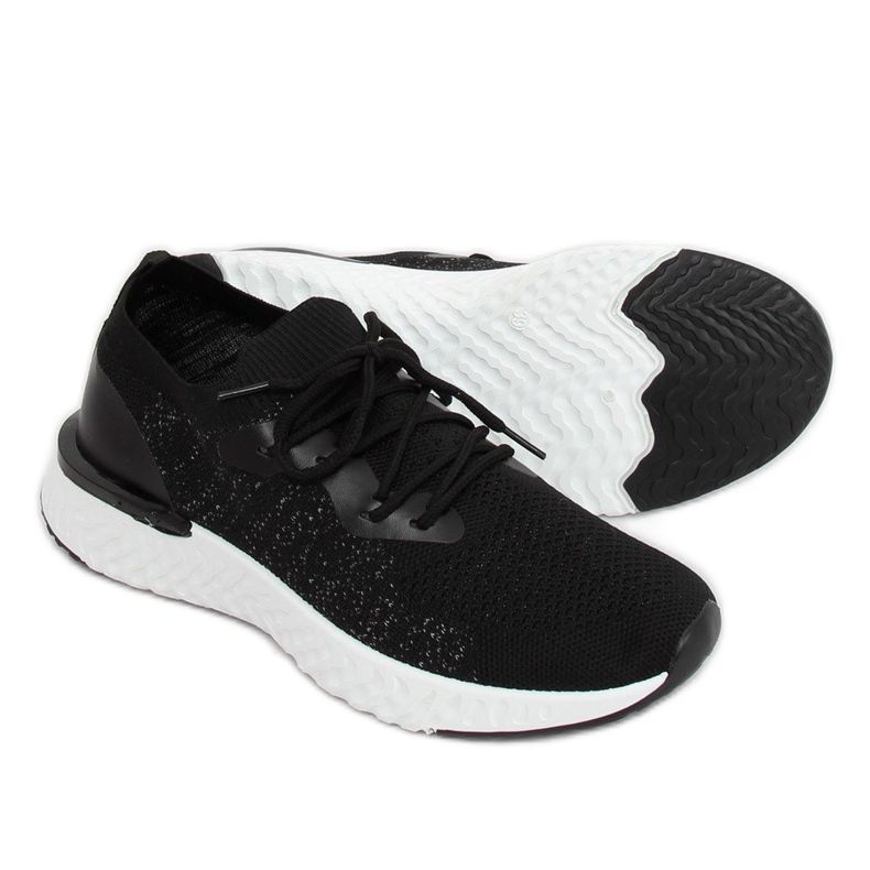 Schwarz BL164P Schwarze Sportschuhe 1