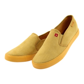 Big Star 274889 Slip-On-Sneaker für Damen gelb 3