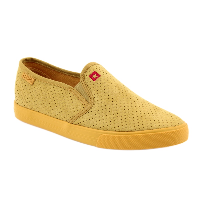 Big Star 274889 Slip-On-Sneaker für Damen gelb 1