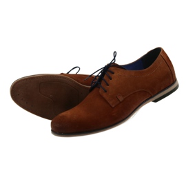 Nikopol Herren Lederschuhe Wildleder 1709 Kamel beige 5