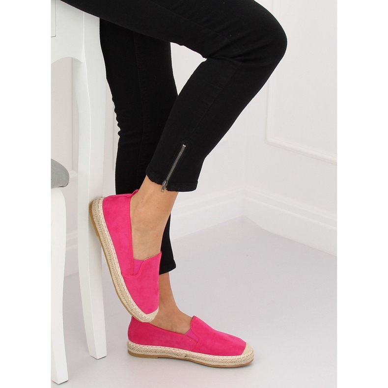 Fuchsia 1768-11 Fushia Damen Espadrilles rosa 2