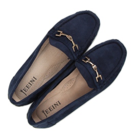 Damen Slipper marineblau R819 Navy 1