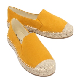 Gelbe Espadrilles für Damen 180-5 Gelb 1
