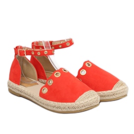 Espadrilles mit rotem LX170 Red Strap 1