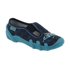 Befado Kinderschuhe 290X173 blau marineblau 1
