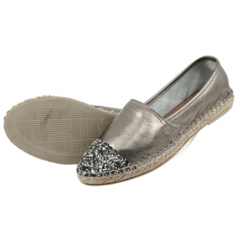 Badura Damen Espadrilles 6544 grau 4