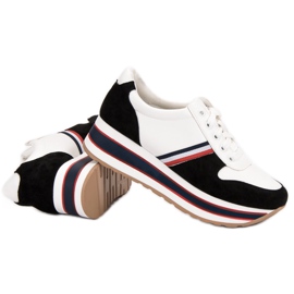 Seastar Modische Turnschuhe weiß schwarz mehrfarbig 2