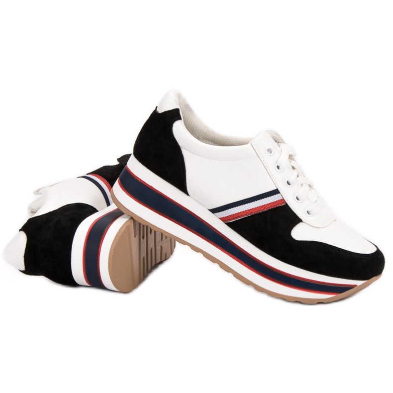 Seastar Modische Turnschuhe weiß schwarz mehrfarbig 2