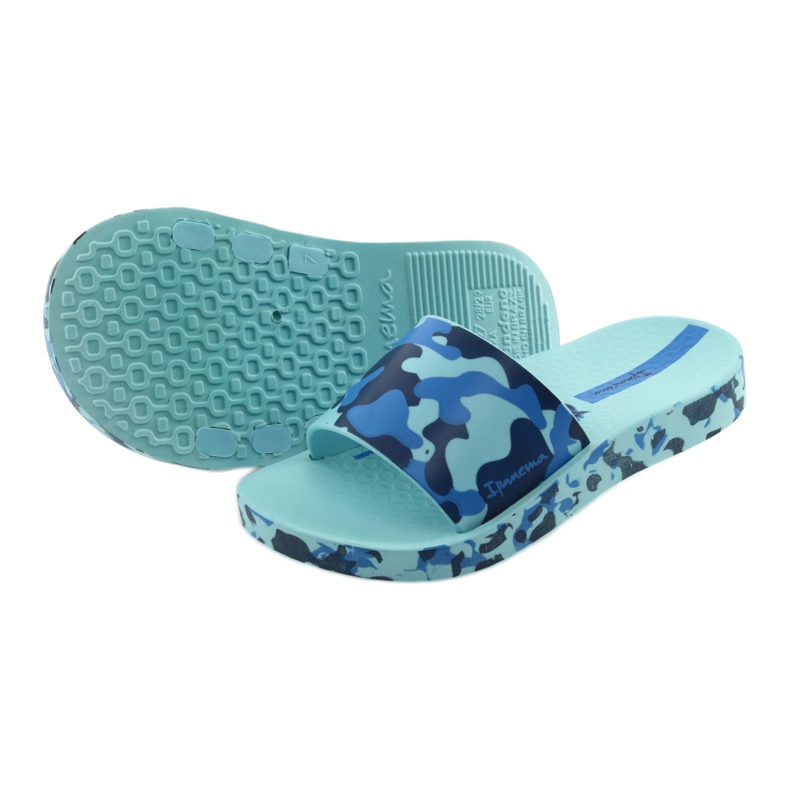 Kinderklappen Blue Camo 26325 Ipanema blau 4