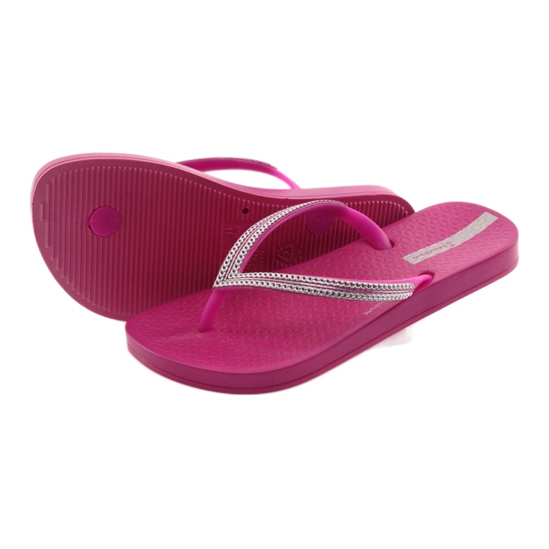 Ipanema Girls 'Flip Flops Silberketten 82528 Pink rosa 4
