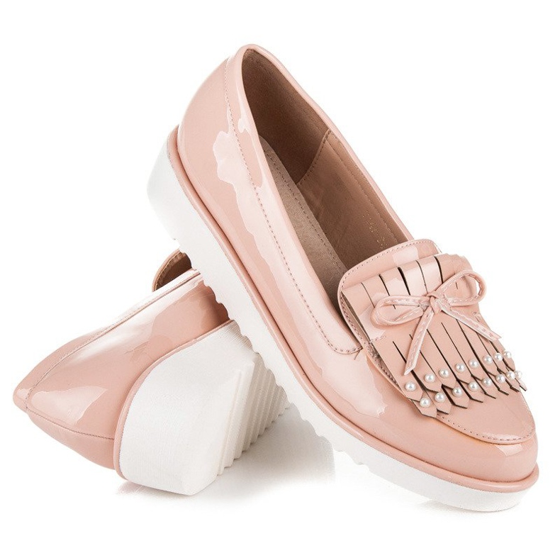 VICES Pulverlackierte Schuhe rosa 1