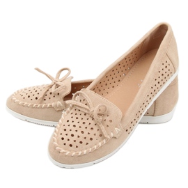 Damen Slipper beige T339P Beige 2