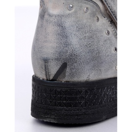 Militärgraue Stiefel GD-ZN78 Grau II-GAT 1